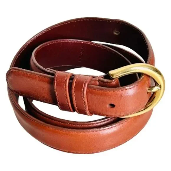 Coach | Accessories | Coach British Tan Brown Leather Belt 